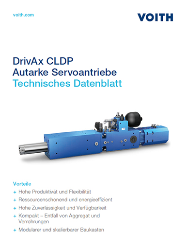 DrivAx CLDP Autarke Servoantriebe | Technisches Datenblatt