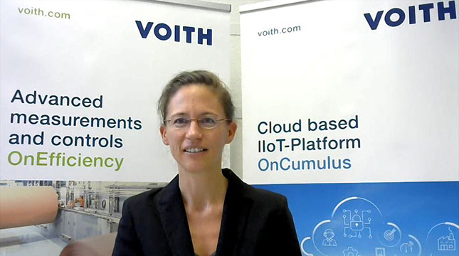 Maria Knauer, Global Product Manager Efficiency Solutions bei Voith Paper