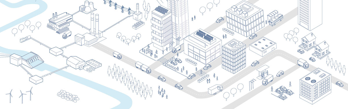 Overview map of the entire value chain for green hydrogen