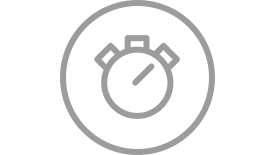 Faster response times icon - Voith Turbo Webshop